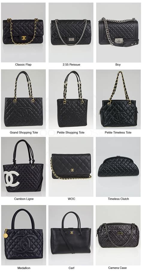 chanel handbags all styles|all Chanel bags catalogue.